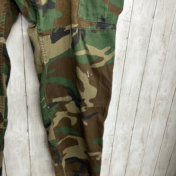 Propper International Green Camo Cargo Hunting Combat Straight Leg Baggy Pants - Picture 4 of 15